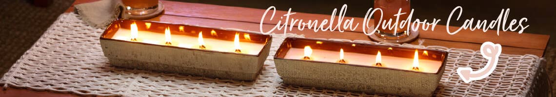 Citronella Outdoor Candles