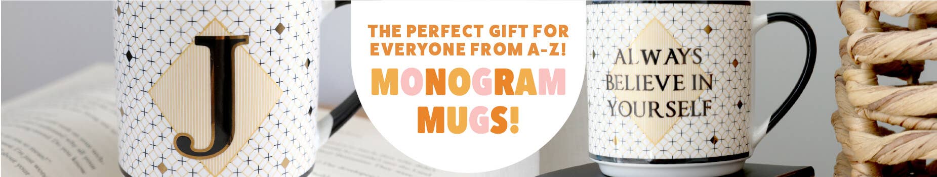 Monogram Mugs
