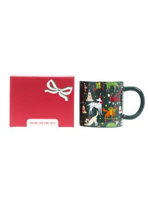 Christmas Dogs Mug