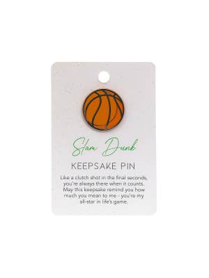 Champions Of Life Slam Dunk Keepsake Pin