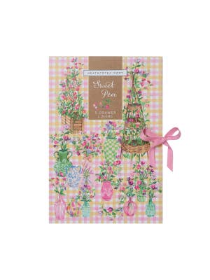 Heathcote & Ivory Sweet Pea Scented Drawer Liners