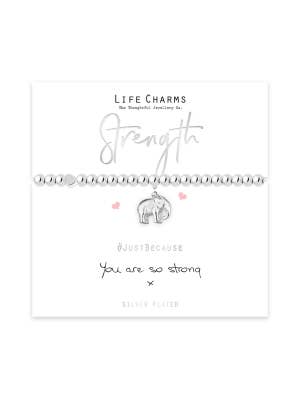 Life Charms Just Because Strength Bracelet