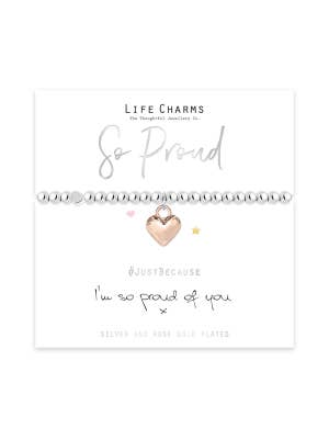 Life Charms Just Because So Proud Bracelet
