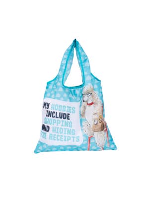 Olive & Co. Receipts Foldable Shopping Bag