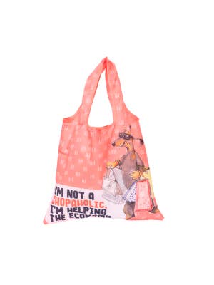 Olive & Co. Shopaholic Foldable Shopping Bag