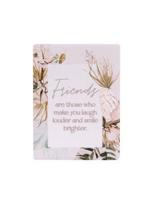 Palm Cove Friends Ceramic Magnet