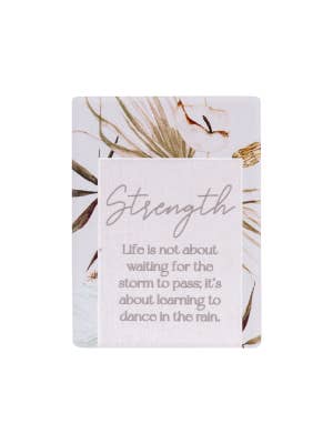 Palm Cove Strength Ceramic Magnet