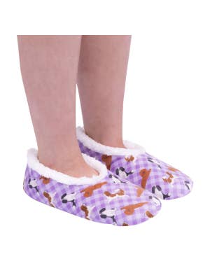 SnuggUps Women's Printed Pets Cavalier