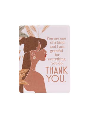 Tuscan Sun Thank You Ceramic Magnet