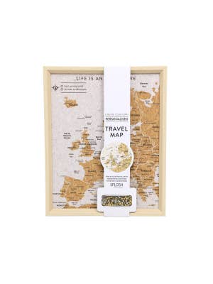 Travel Board Europe Desk Map