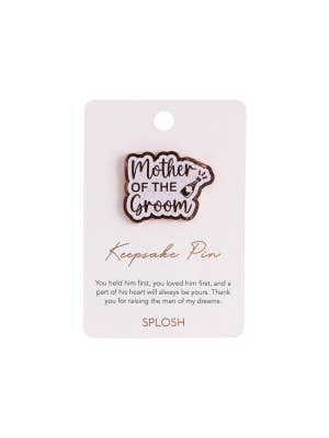 Wedding Mother Of The Groom Keepsake Pin