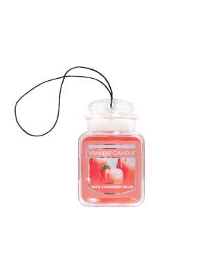 Yankee Car Jar Ultimate White Strawberry Bellini
