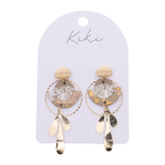 KiKi Gold Teardrop Earrings