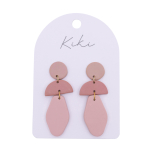 KiKi Pink Drop Earrings