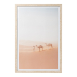 Modern Oasis Camel Glass Print 40x60