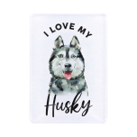 Pet Lovers Husky Acrylic Magnet