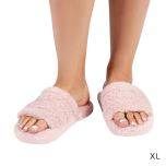SnuggUps Women's Open Toe Blush XLarge