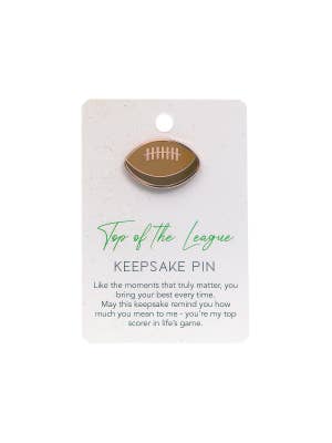 Champions Of Life Top Of The League Keepsake Pin