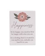 Amber Garden Happiness Ceramic Magnet
