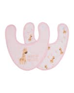 Baby Giraffe Bib 2pk