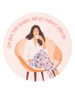 Billie Simply Be Ceramic Coaster