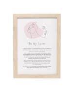 Gift Of Words To My Sister