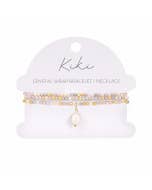 KiKi Marigold Charm Crystal Wrap Jewellery