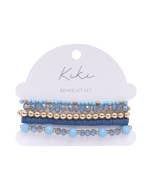 KiKi Blue Waves Bracelet Set