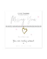 Life Charms Just Because Missing You Bracelet