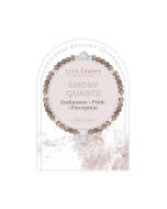 Life Charms Healing Stones Smokey Quartz Bracelet