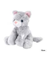 Mary Meyer Catsy Kitty Grey Cat 15cm