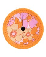 Picnic Retro Big Floral Wine Glass Coaster