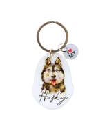 Pet Keyring Husky