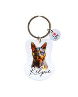 Pet Keyring Kelpie