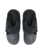 SnuggUps Women's Slide Grey Metallic