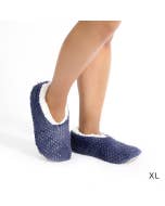 SnuggUps Women's Metallic Navy XLarge