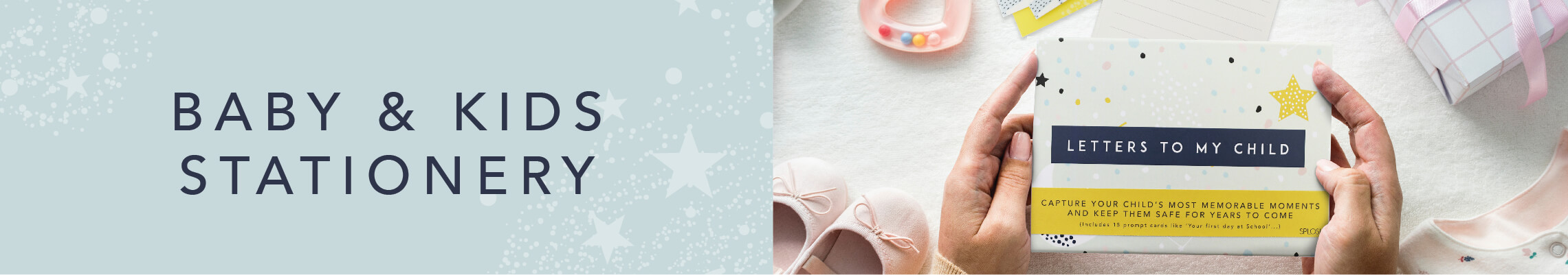 Shop our Baby & Kids Stationery collection!